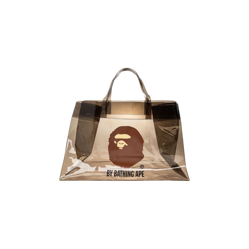 A BATHING APE® Logo Transparent Tote Bag