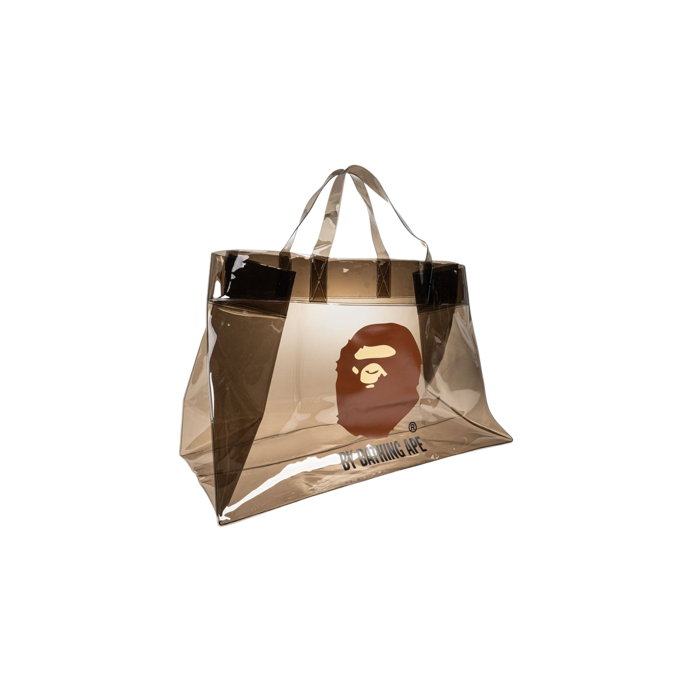 A BATHING APE® Logo Transparent Tote Bag