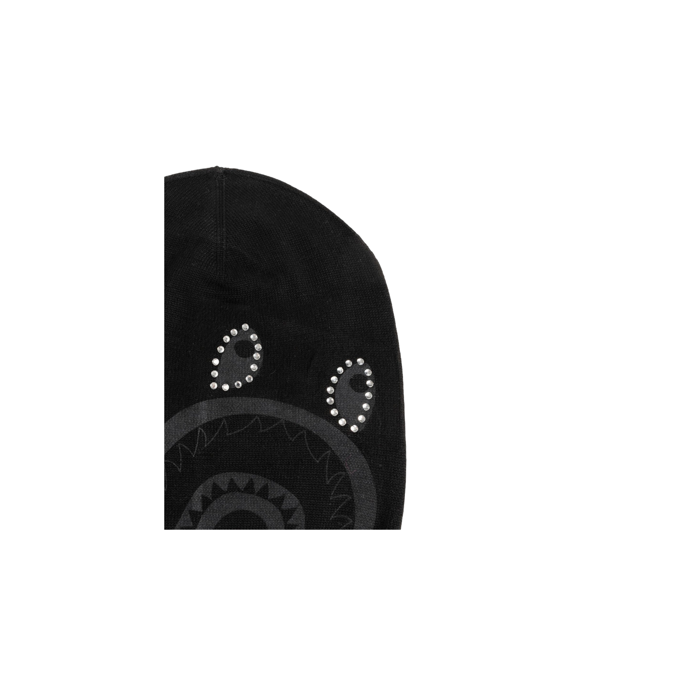 A BATHING APE® Rhinestone Shark Knit Hat
