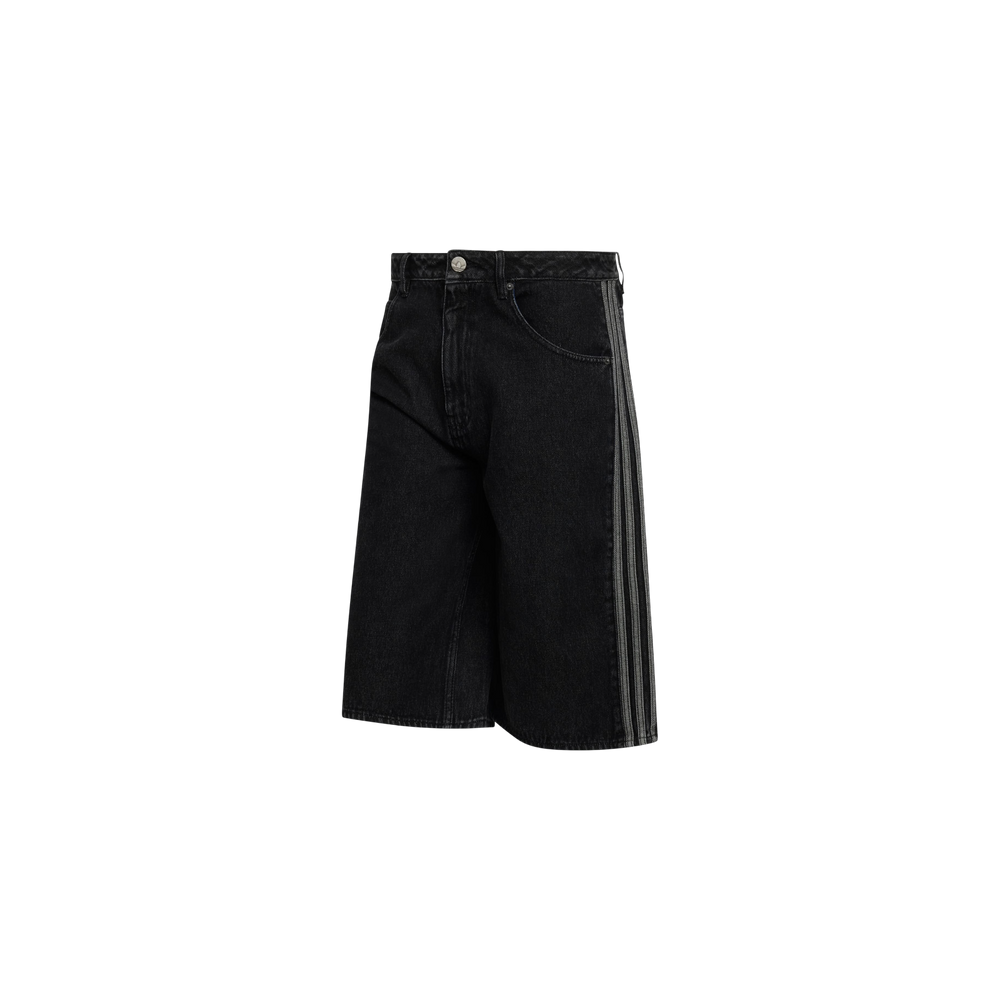 Adidas Firebird Adicolor Denim Shorts True Black Denim