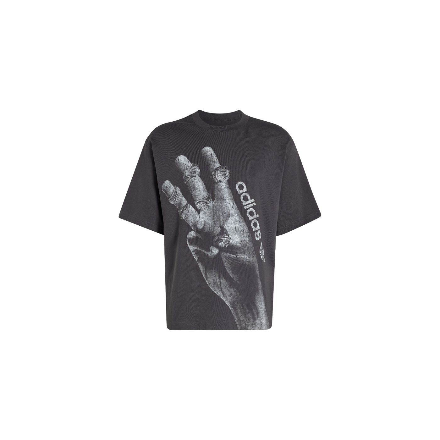 Adidas Originals Championship Rings Graphic T-Shirt Utility Black
