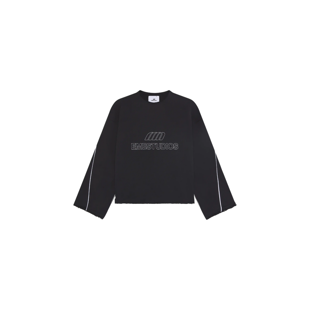 Eme Studios AFK Black Crewneck
