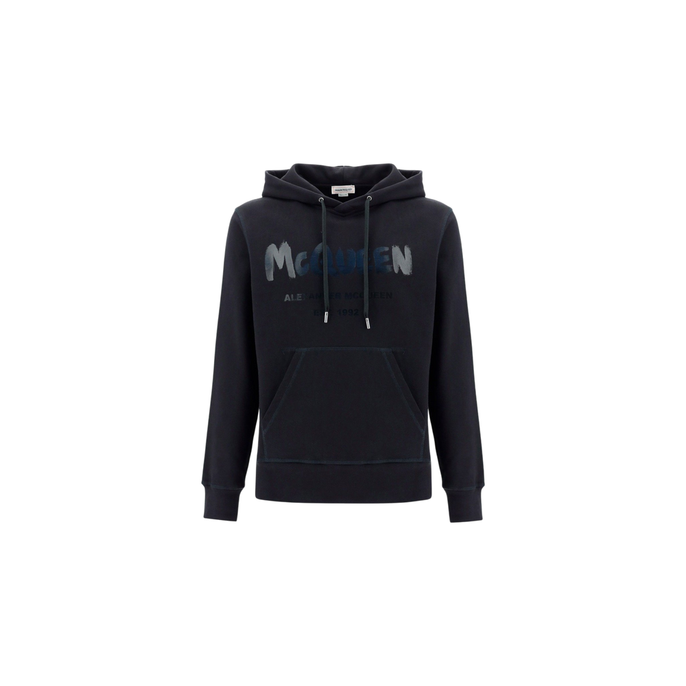 Alexander McQueen Graffiti Logo Hoodie