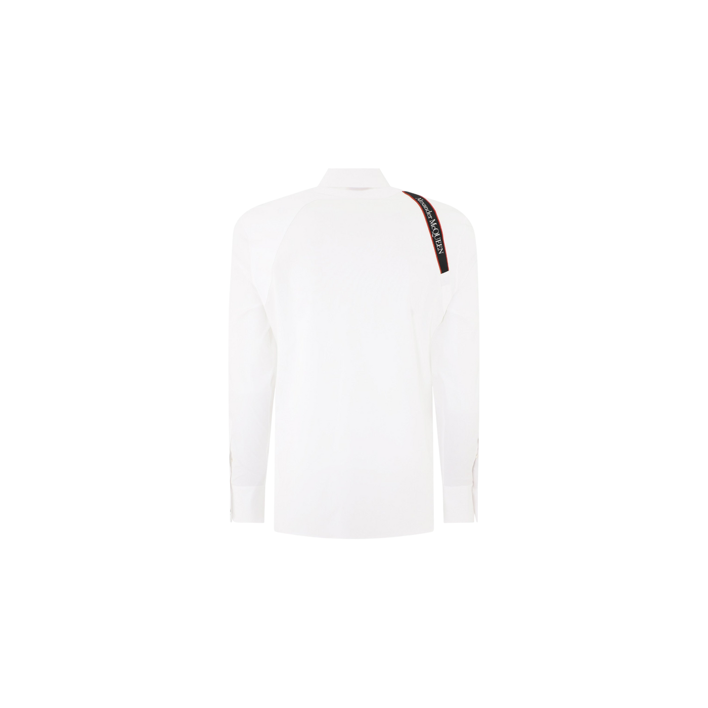 Alexander McQueen Logo Tape Harness Detailed Shirt