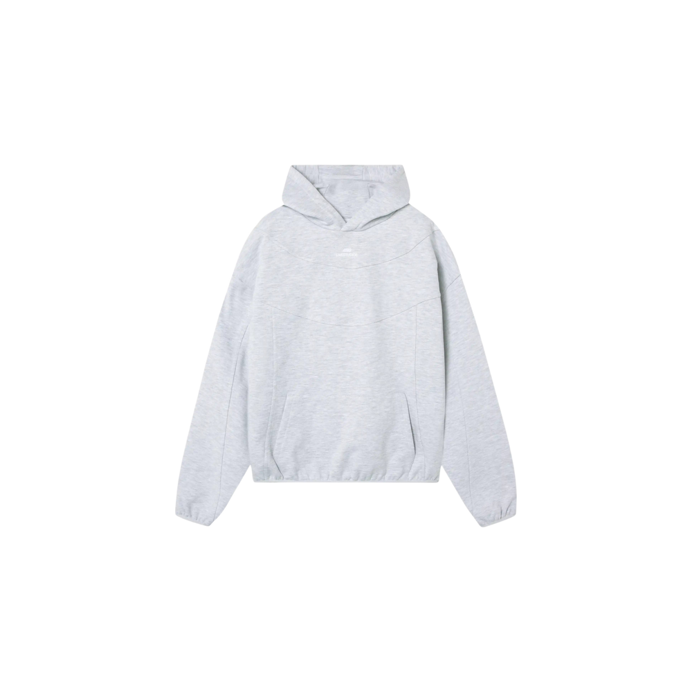Eme Studios Alfa Heather Grey Oversized Hoodie