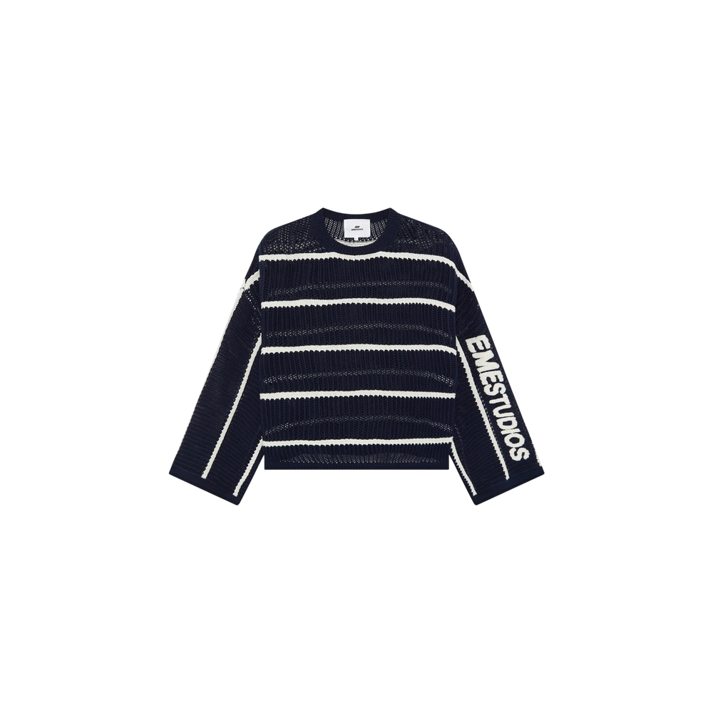 Eme Studios Alic Navy Knit Sweater