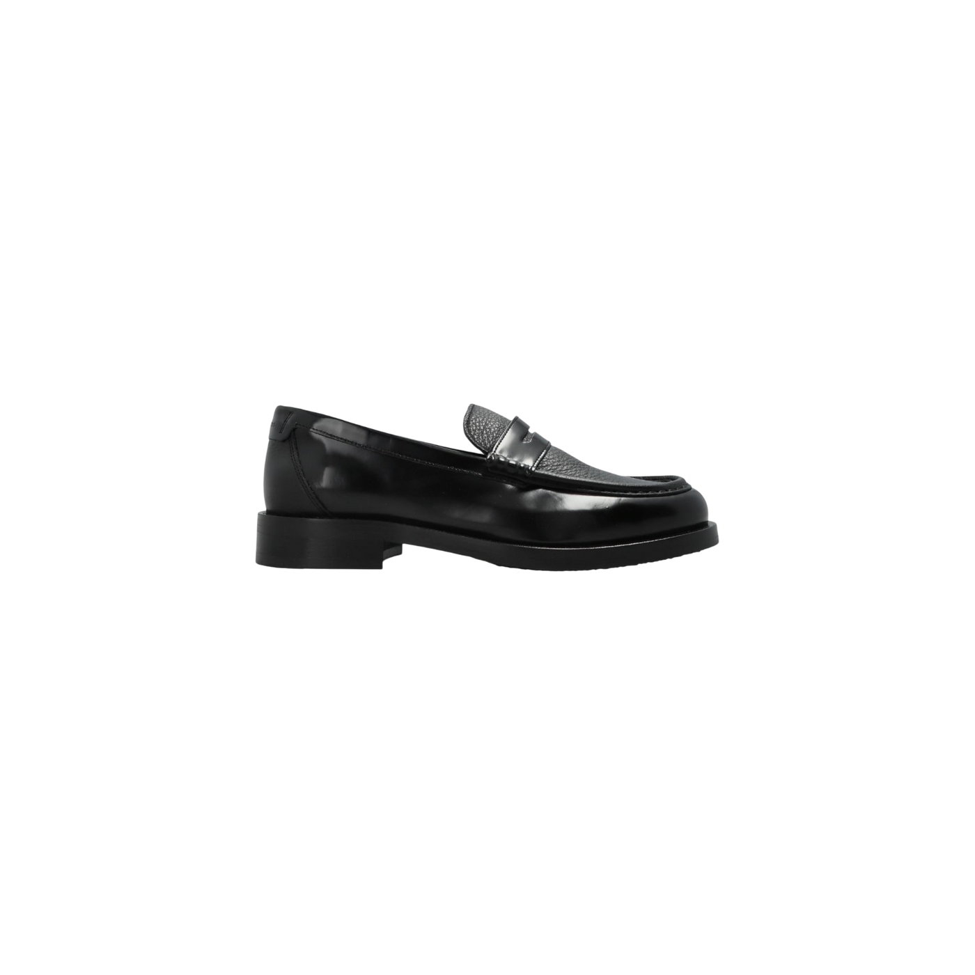 Allsaints Bloom Textured Penny Loafers