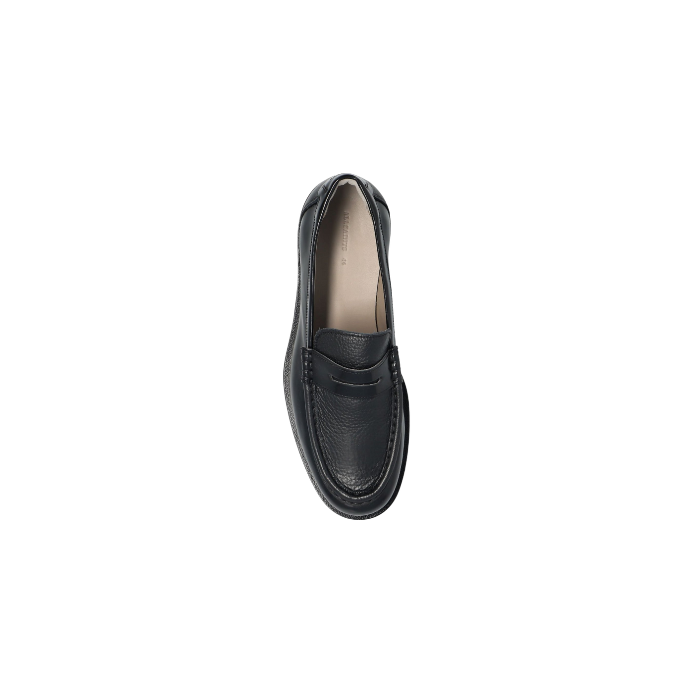 Allsaints Bloom Textured Penny Loafers