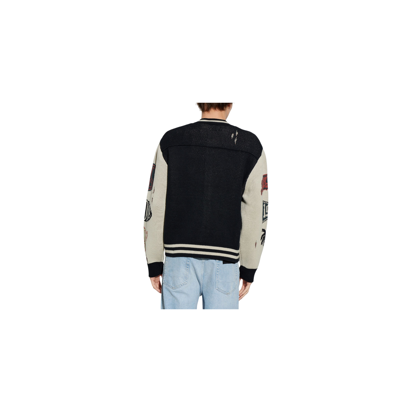 Allsaints Chase Patchwork Sweatshirt