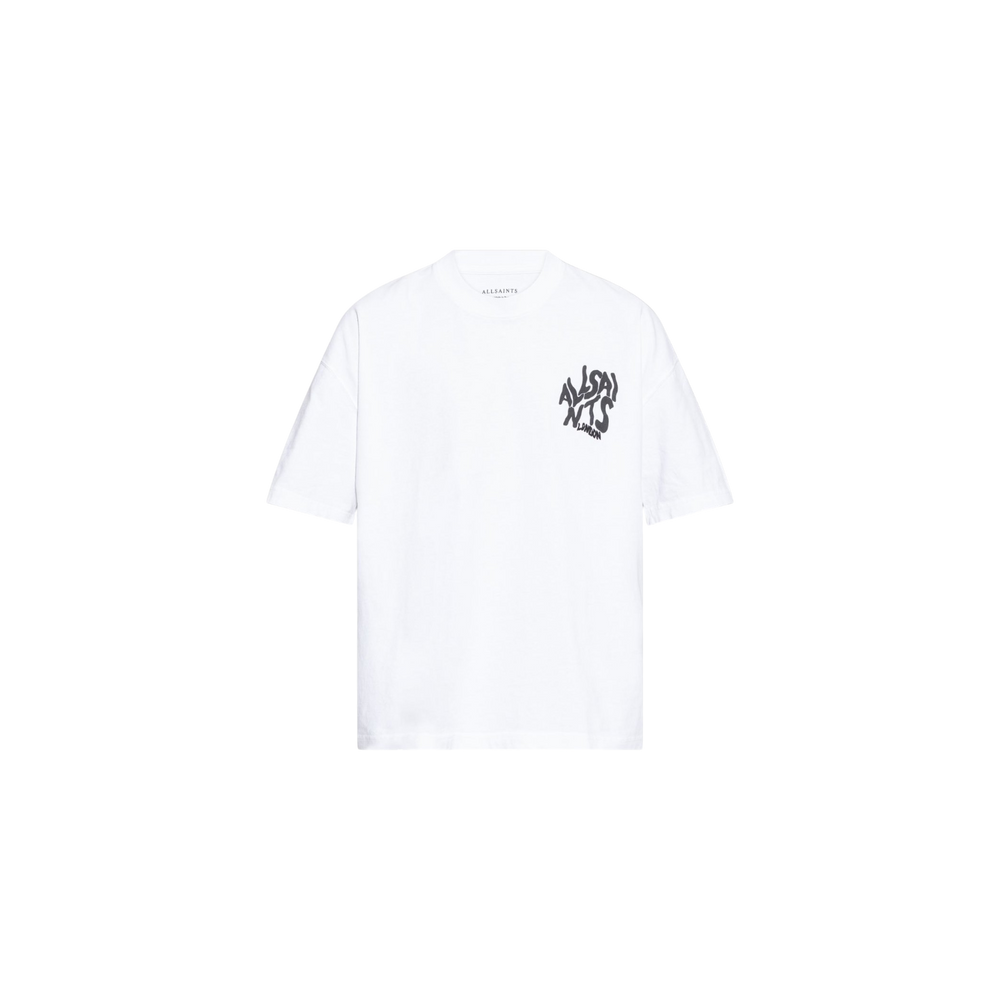 Allsaints Logo Printed Crewneck T-Shirt