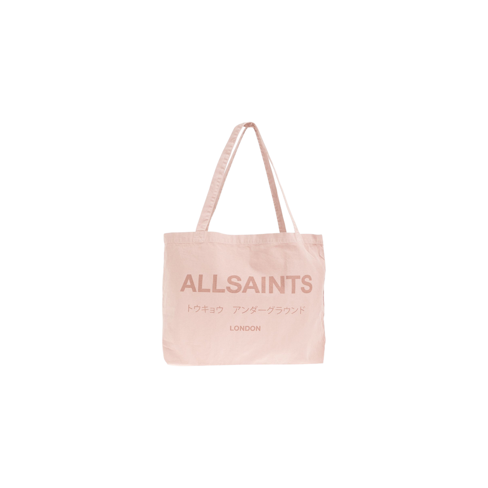 Allsaints Underground Logo Tote Bag