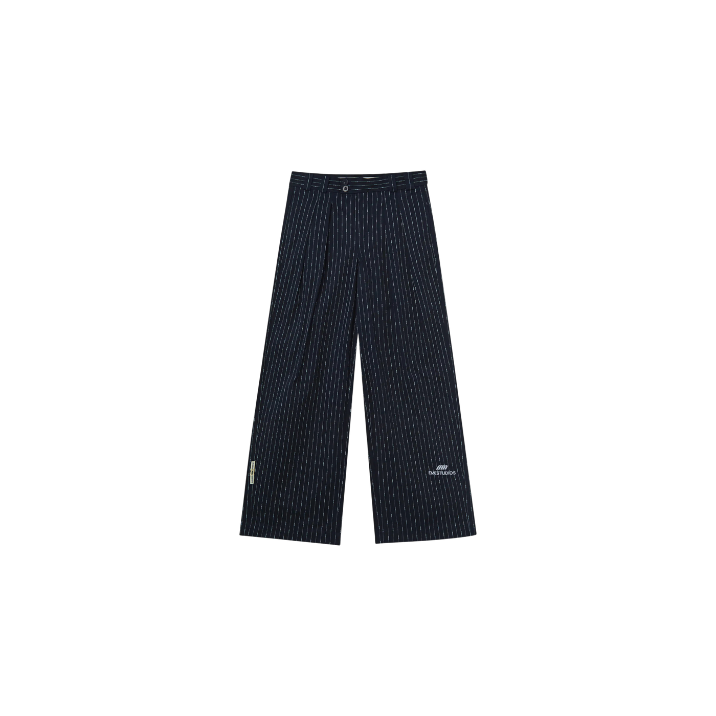 Eme Studios Alt Navy Tailored Pants