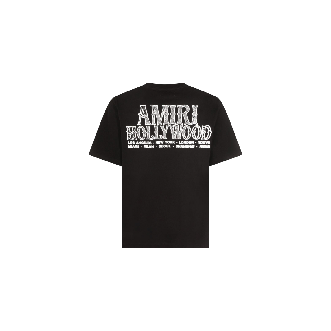 Amiri Logo Hollywood Printed Oversized T-Shirt