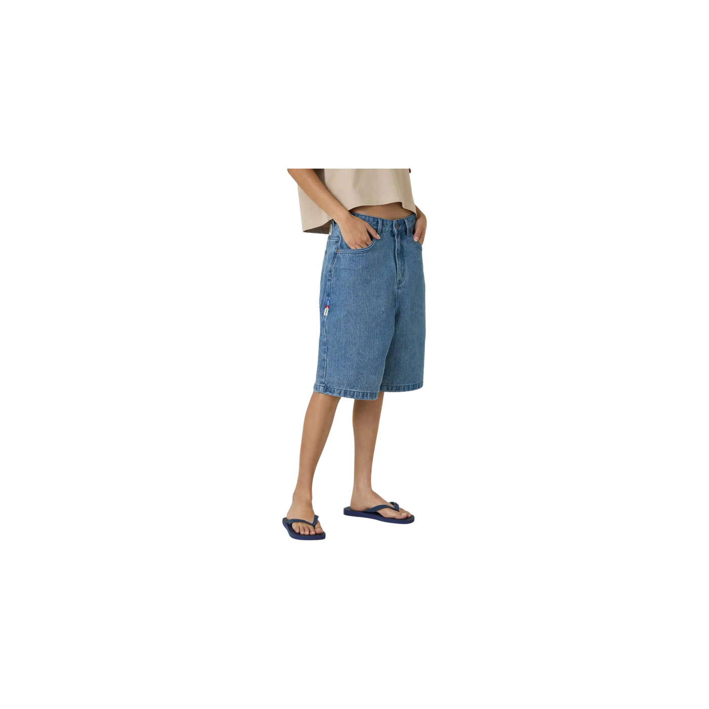 Eme Studios Andy Scratch Denim Jorts