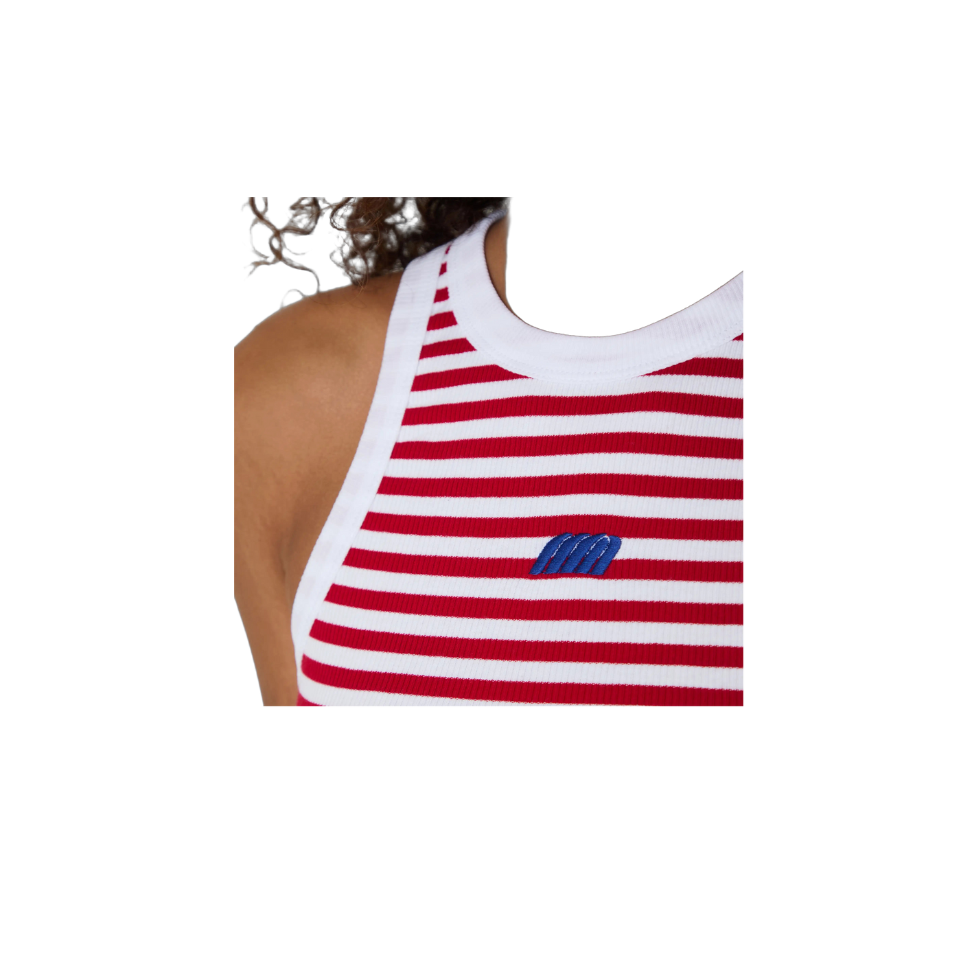 Eme Studios Anny Cherry Striped Tank Top
