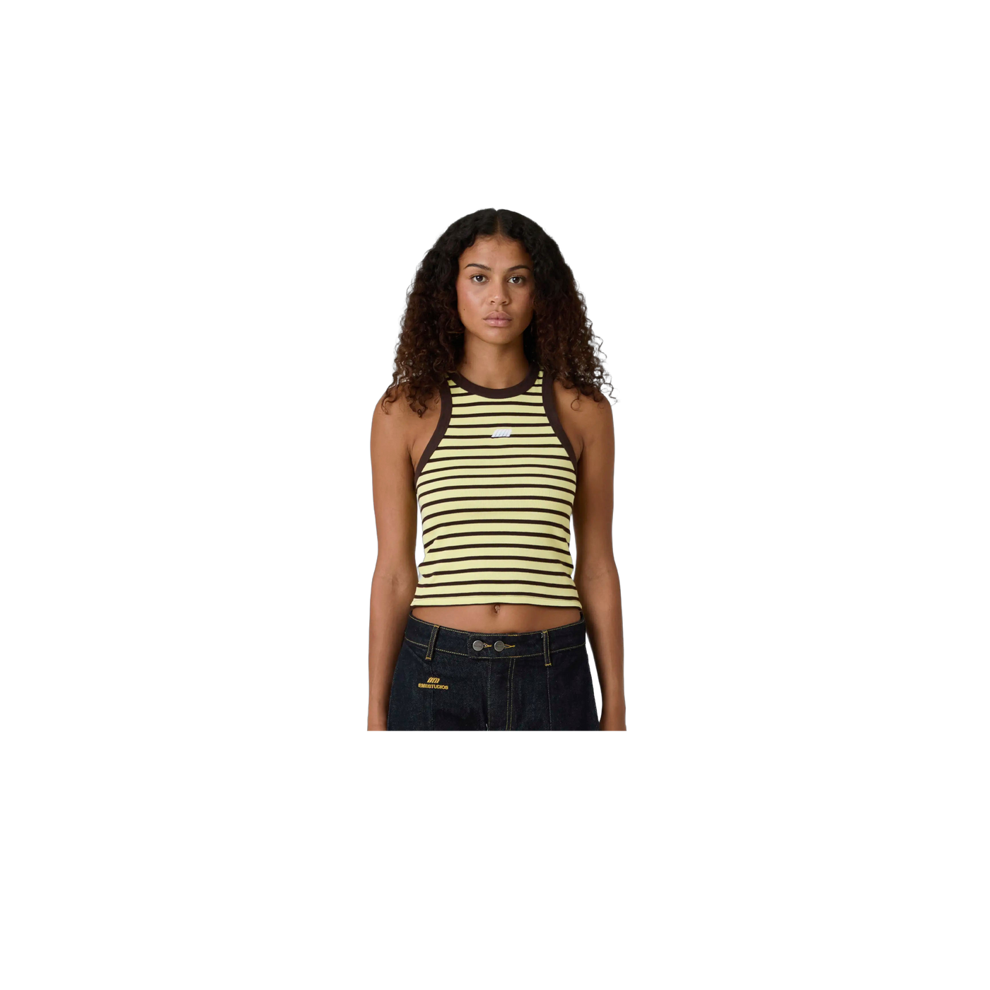Eme Studios Anny Lise Striped Tank Top