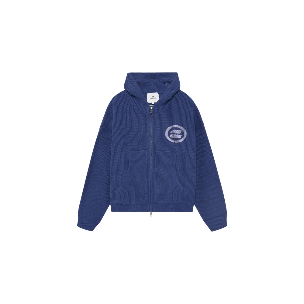 Eme Studios Anon Indigo Zipper Knit