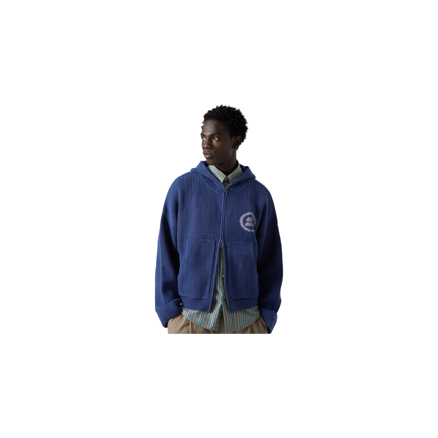 Eme Studios Anon Indigo Zipper Knit