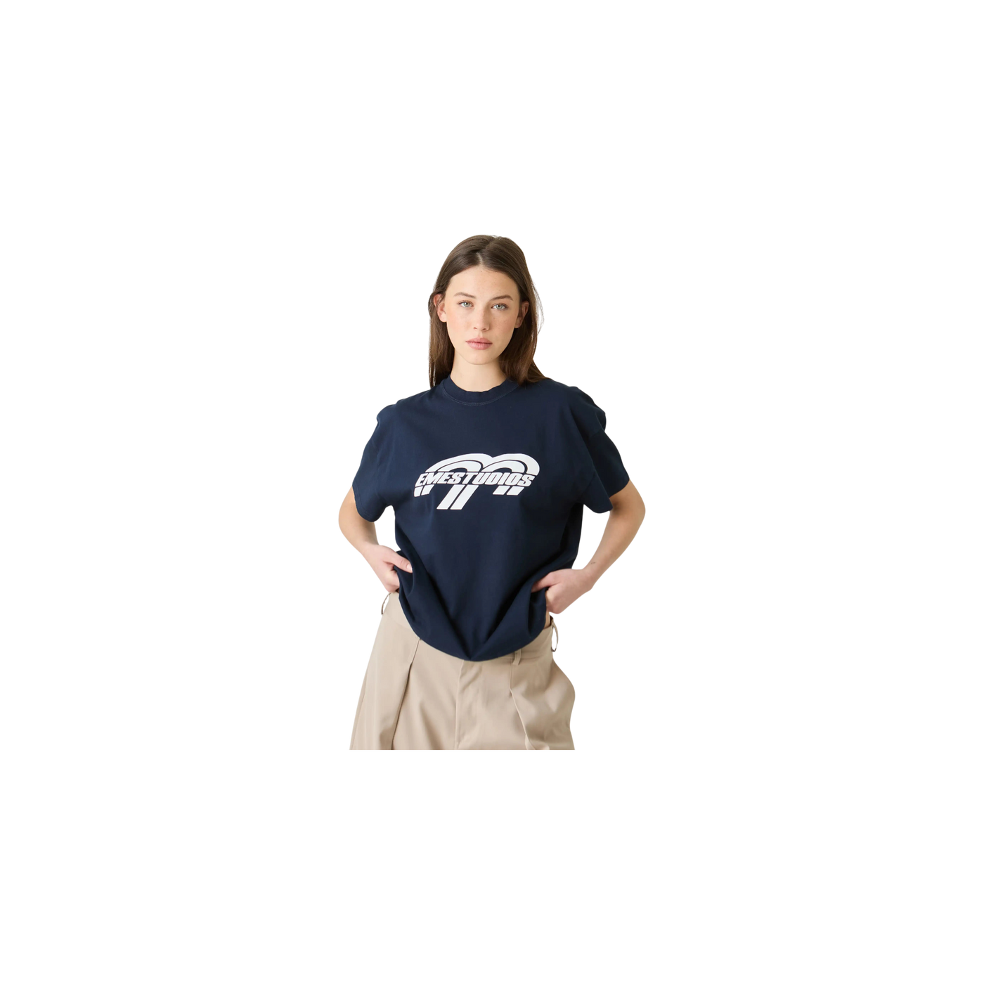 Eme Studios ARC Navy Oversized T-Shirt