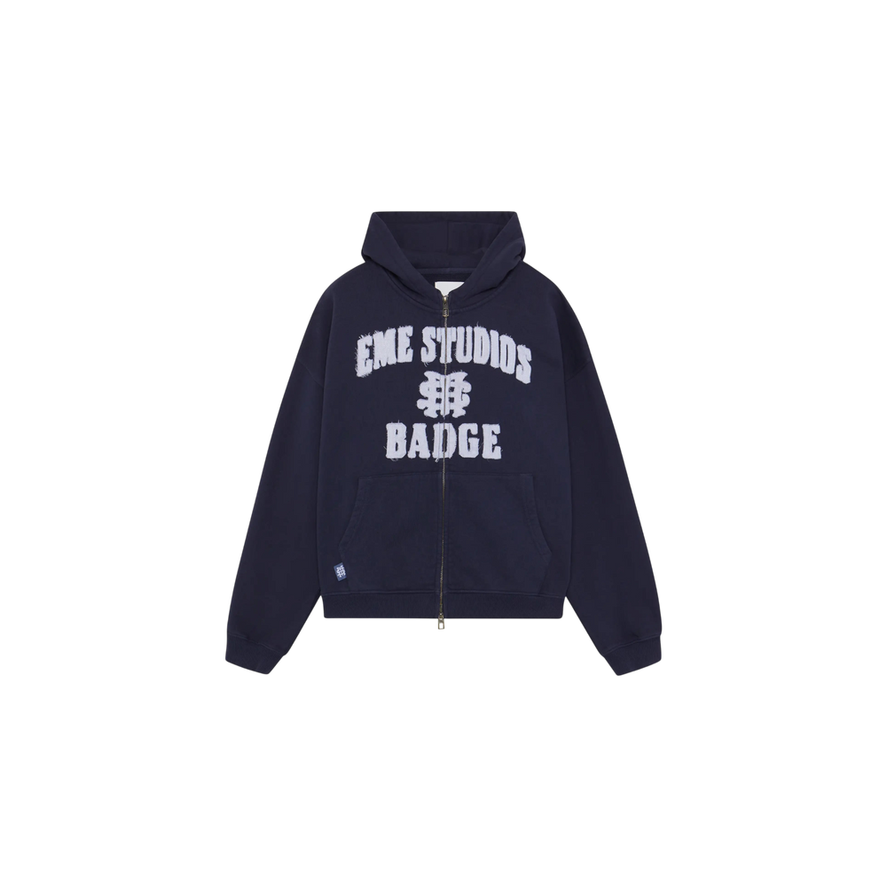 Eme Studios Badge Navy Full Zip