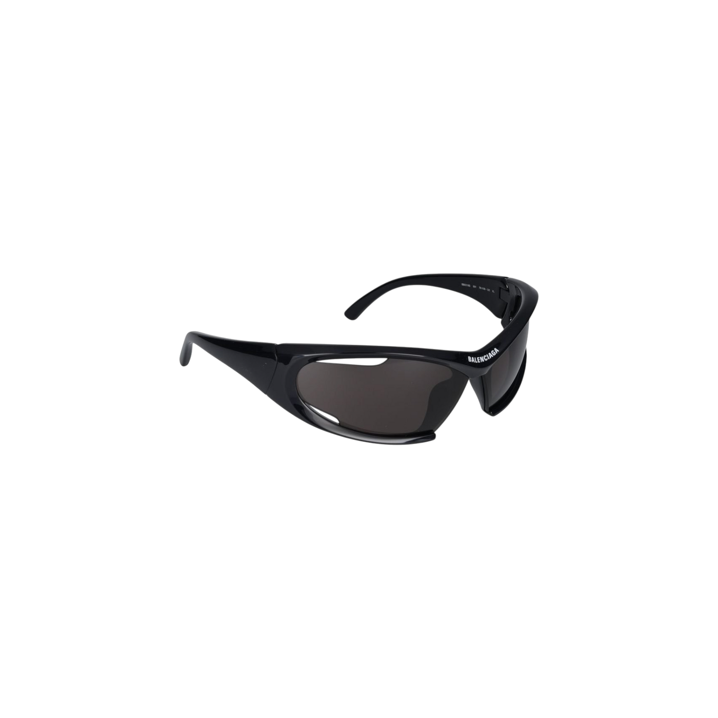 Balenciaga Eyewear BB0318S Wrap Shield Sunglasses