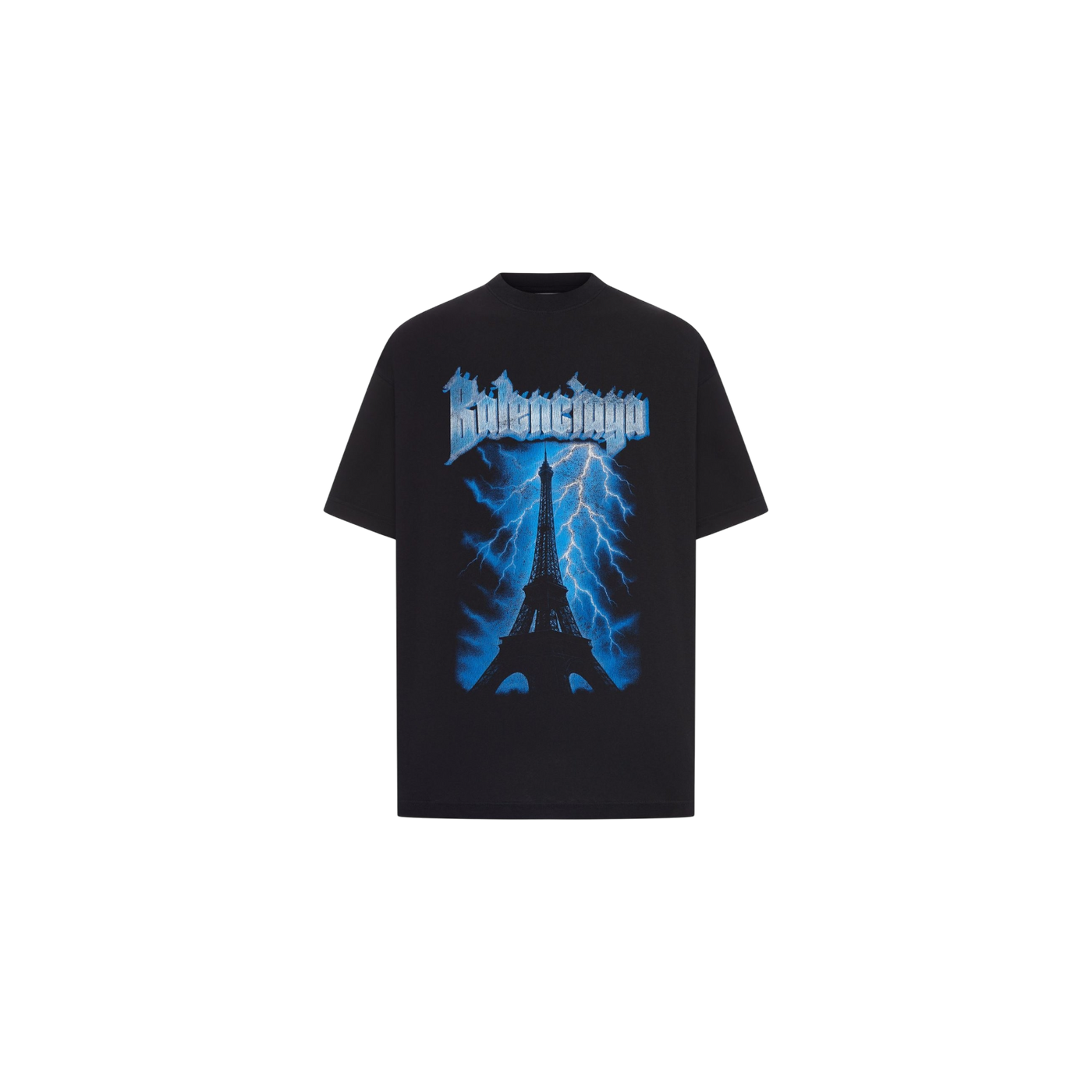 Balenciaga Graphic Printed Crewneck T-Shirt