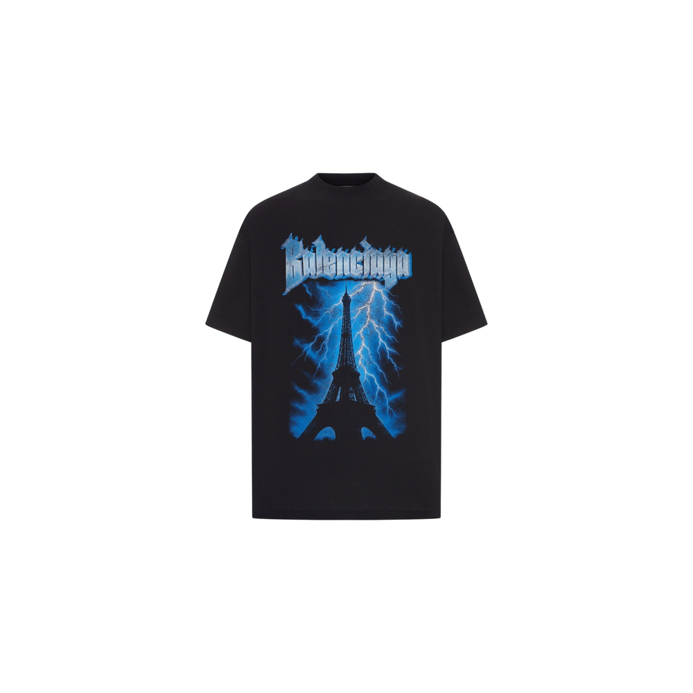Remera Balenciaga Messy Spray Medium Fit