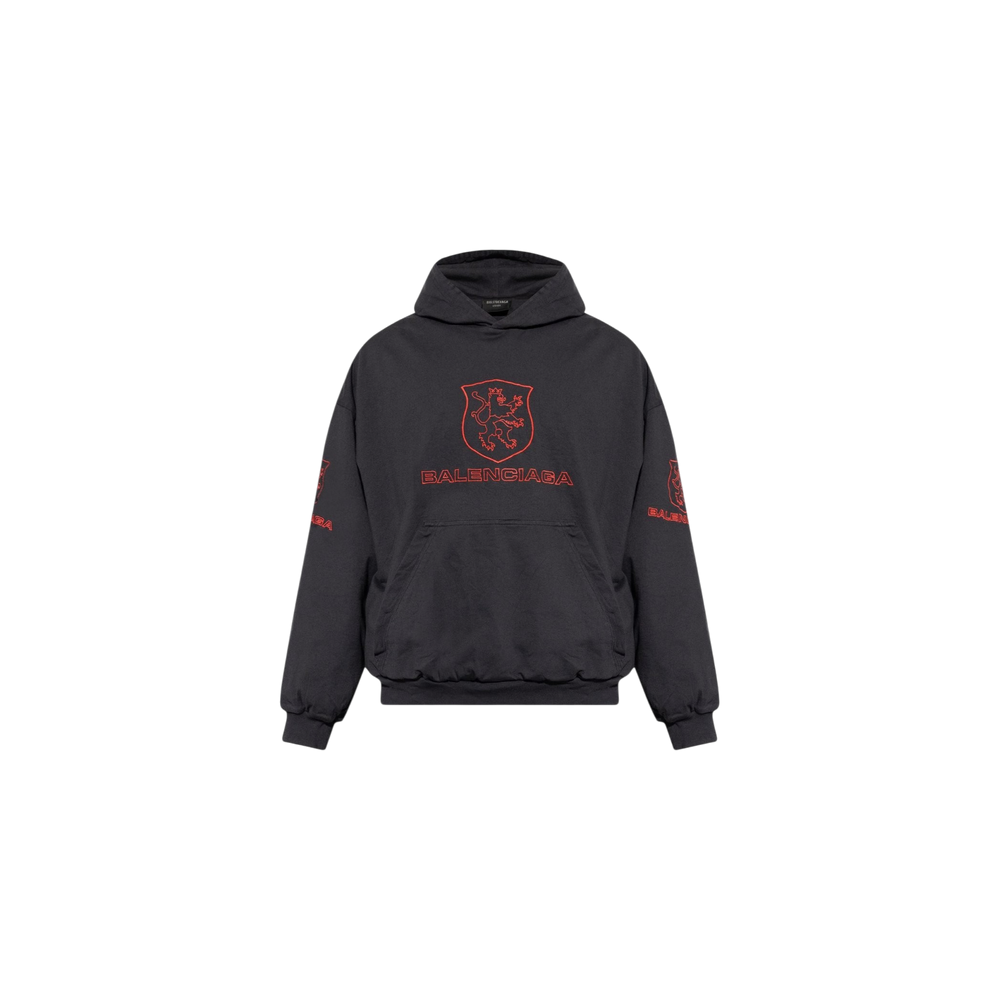 Balenciaga Embroidered Logo Hoodie