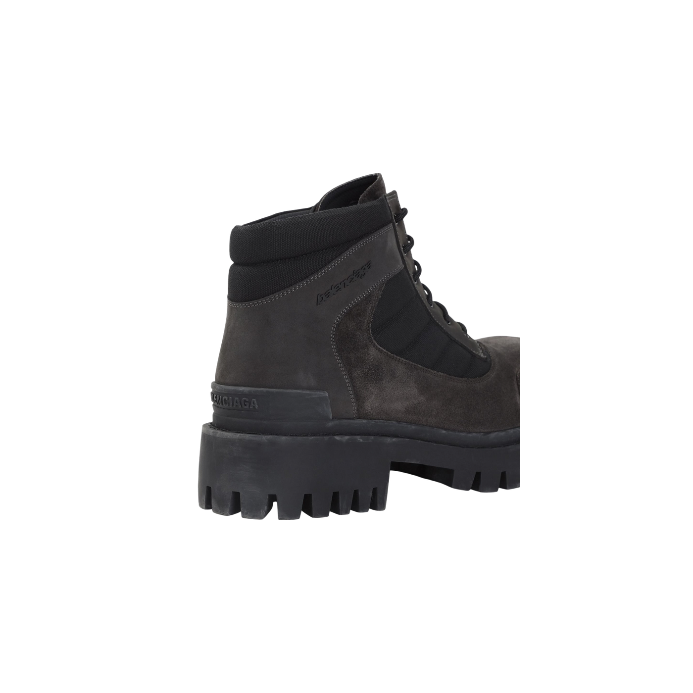 Balenciaga Low Combat Lace-Up Boots