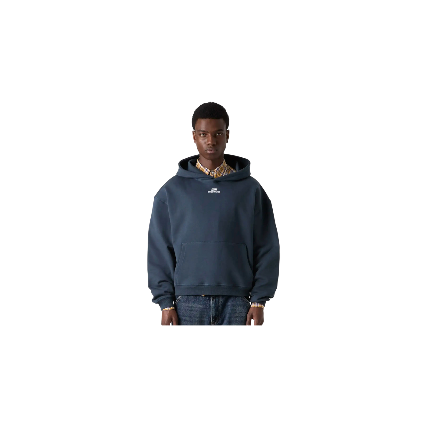 Eme Studios Basic Navy Oversized Hoodie