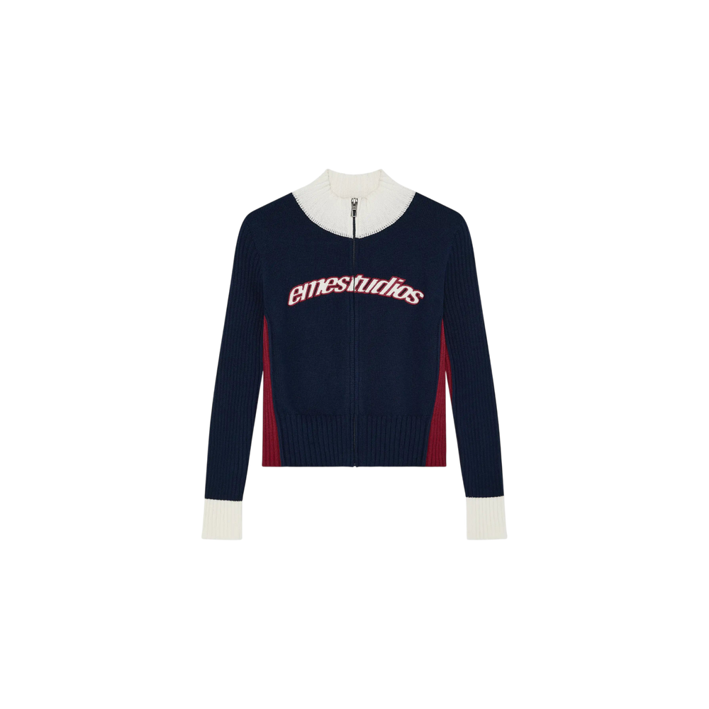 Eme Studios Betty Navy Zipper Knit