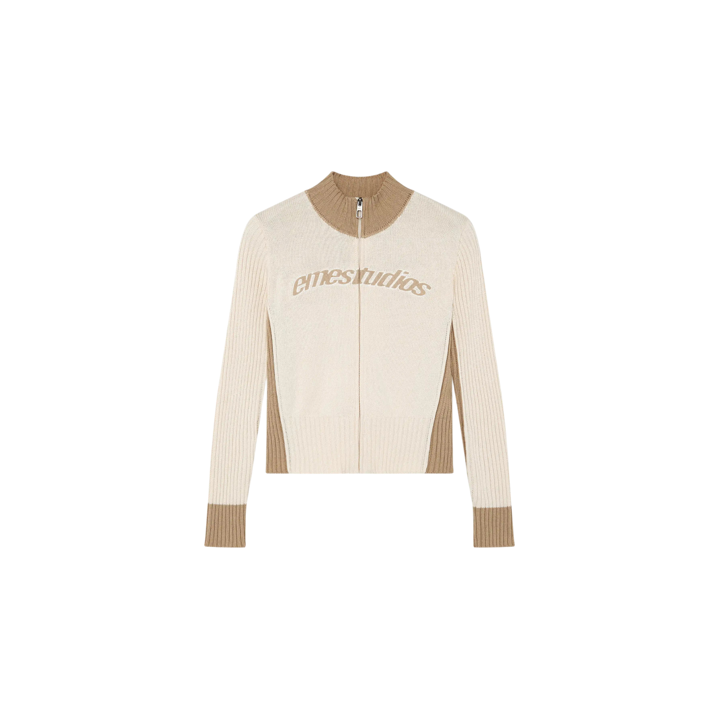 Eme Studios Betty Off Sand Zipper Knit