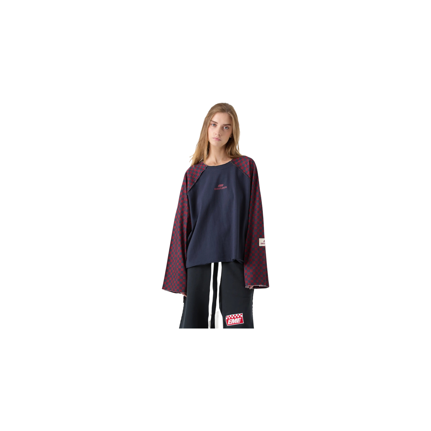 Eme Studios Bishop Navy Long Sleeve