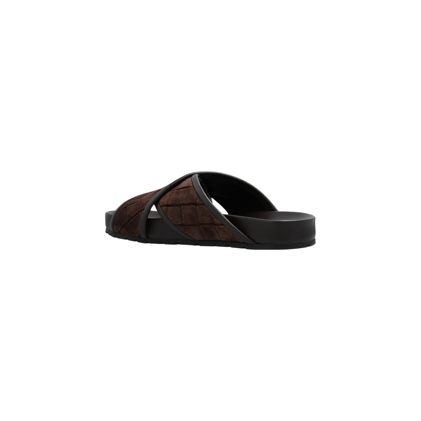 Bottega Veneta Crossover Strap Slip-On Sandals