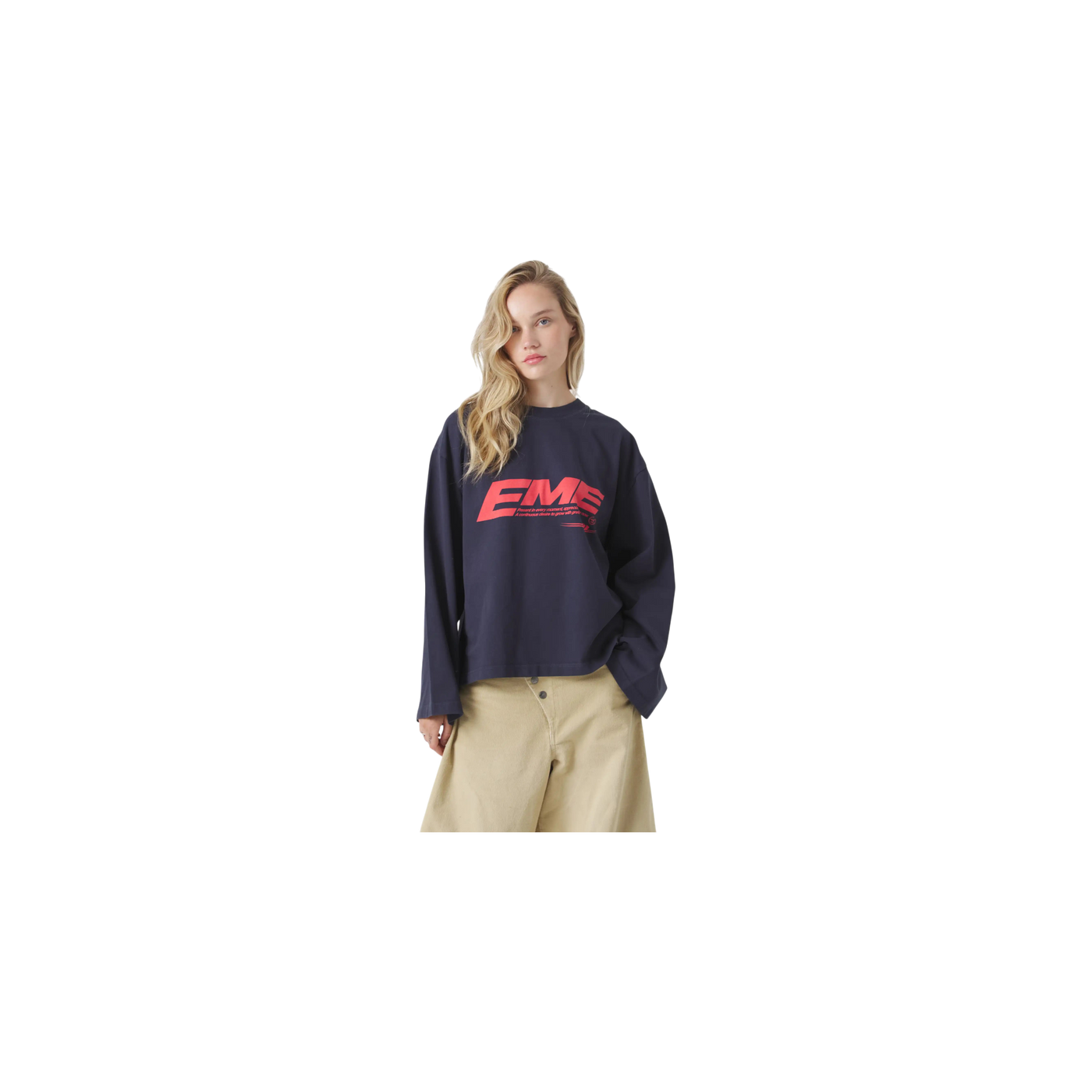 Eme Studios Bound Navy Long Sleeve