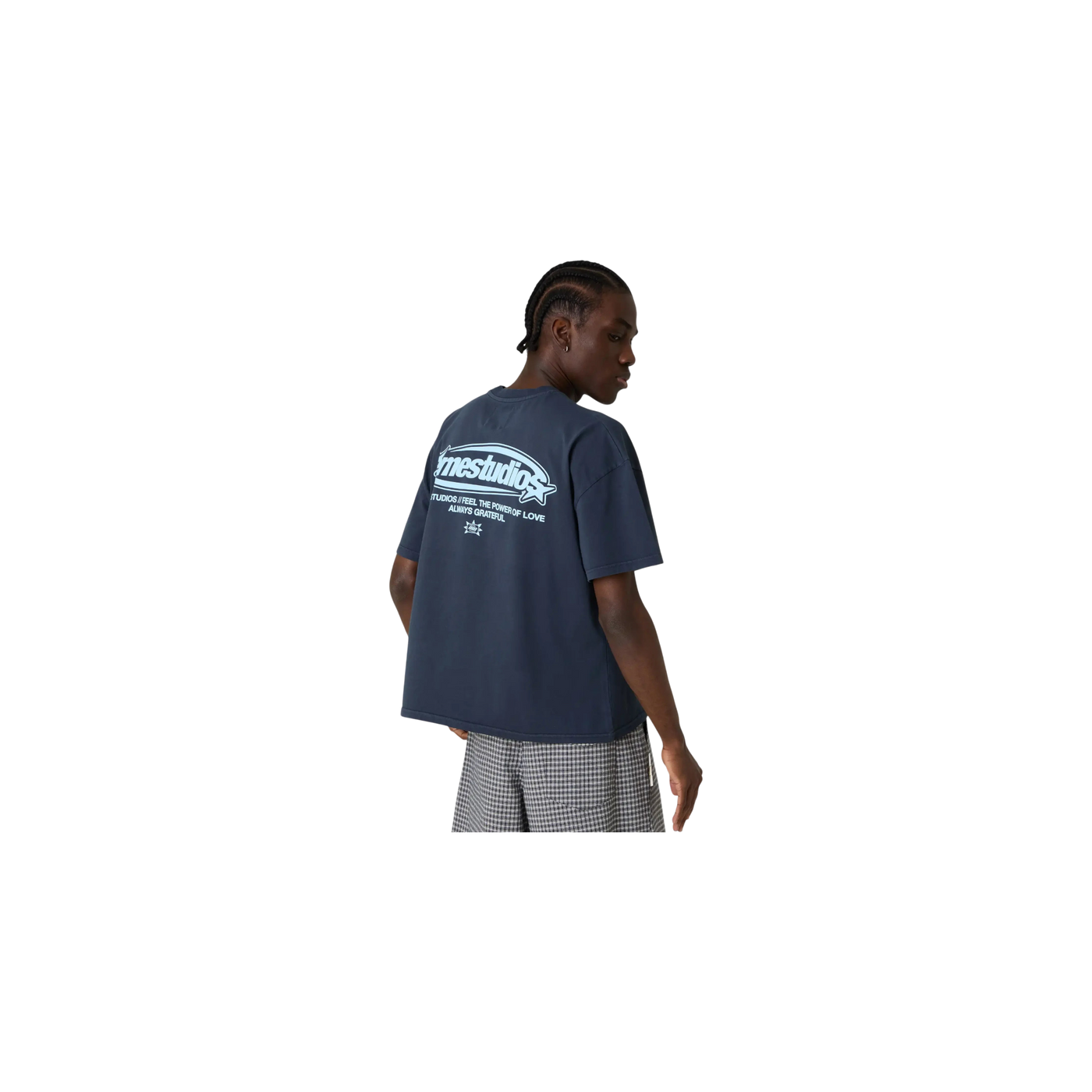 Eme Studios Boundless Navy Oversized T-Shirt