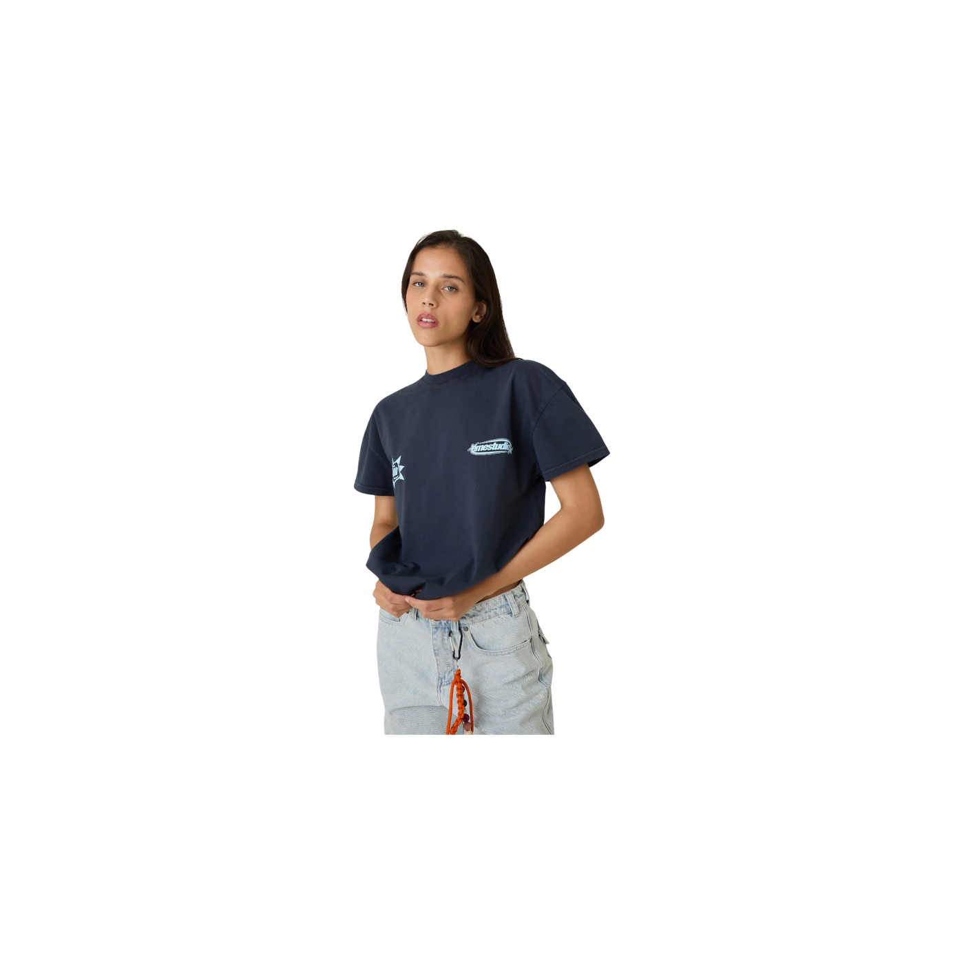 Eme Studios Boundless Navy Oversized T-Shirt