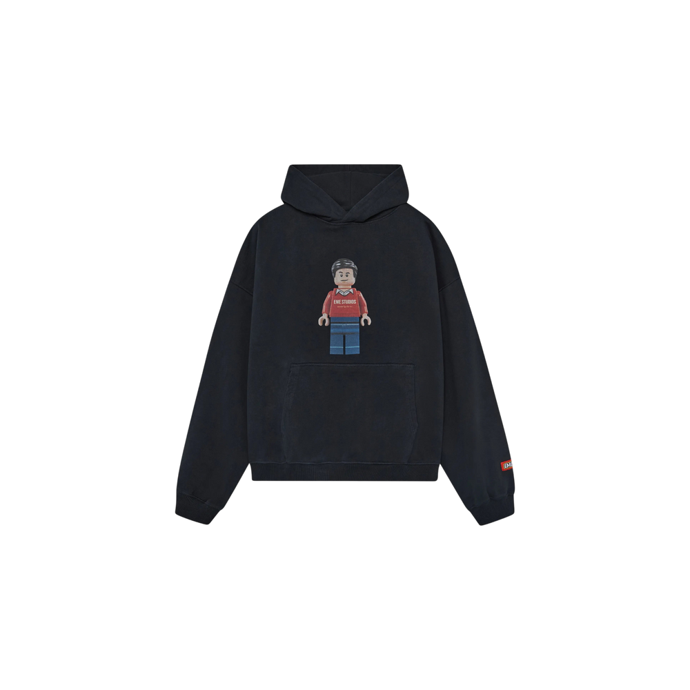 Eme Studios Brick Navy Oversized Hoodie