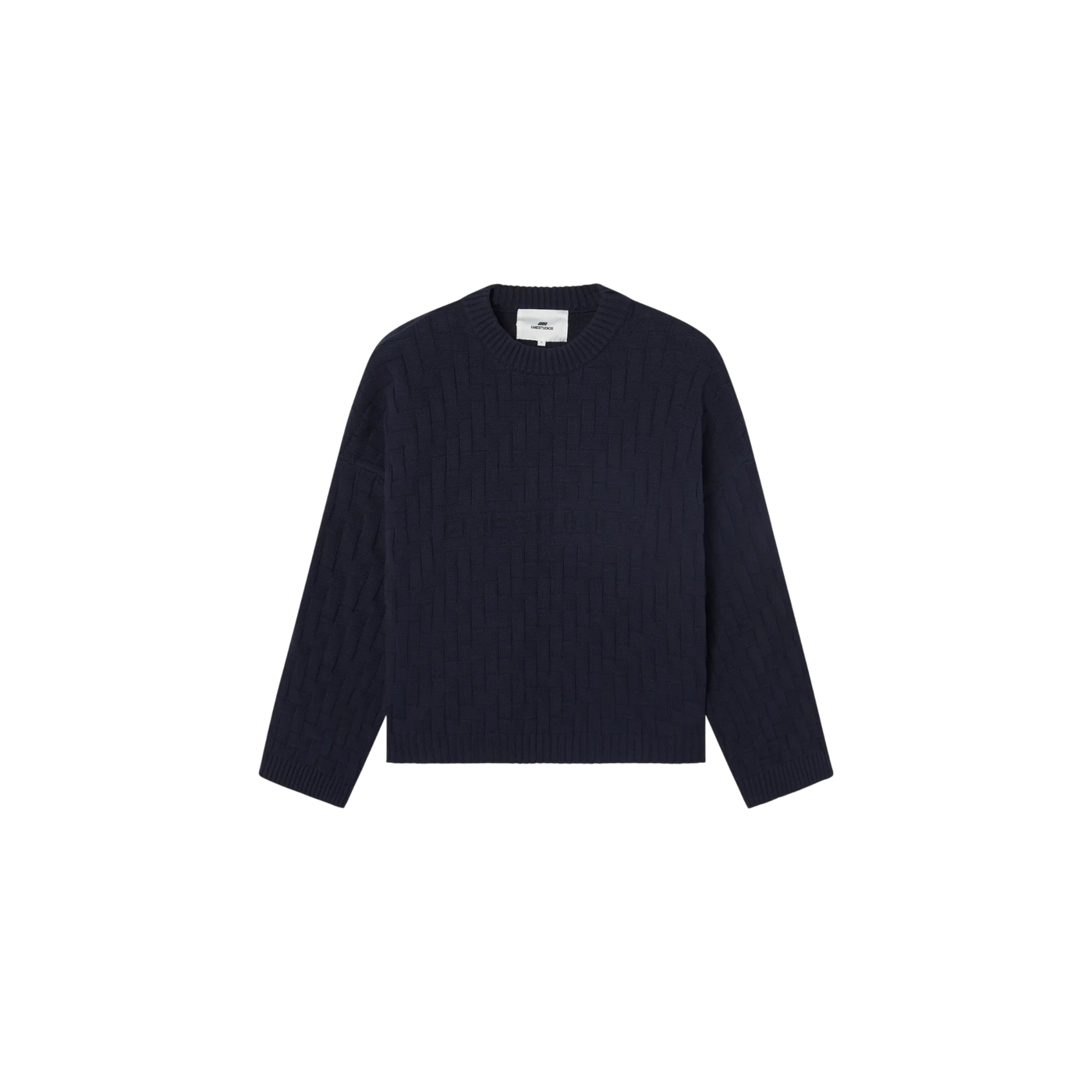 Eme Studios Brick Night Sky Knit Sweater