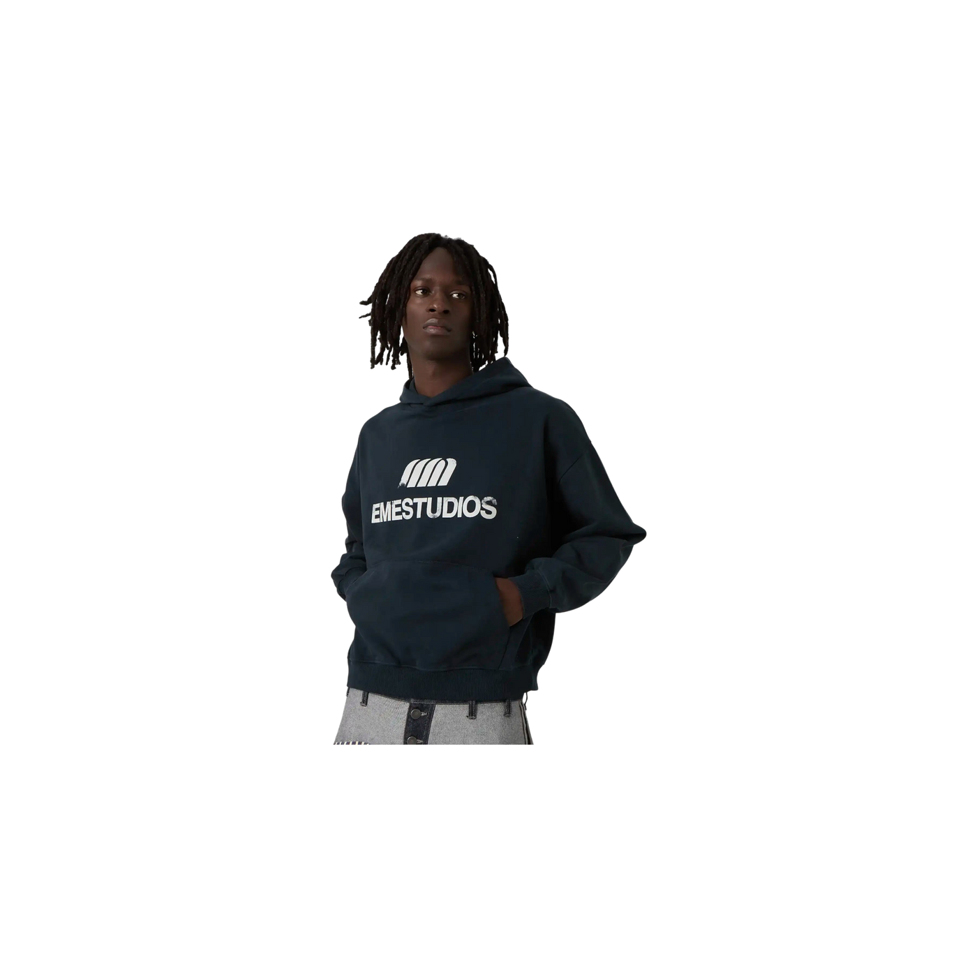Eme Studios Brook Navy Oversized Hoodie