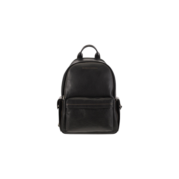 Brunello Cucinelli Logo Printed Backpack