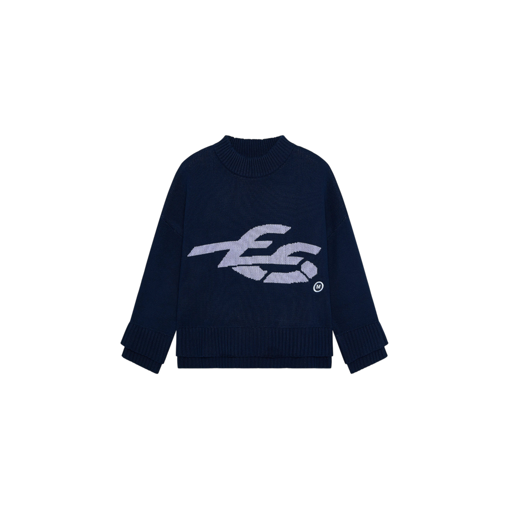 Eme Studios Bryss Navy Knit Sweater