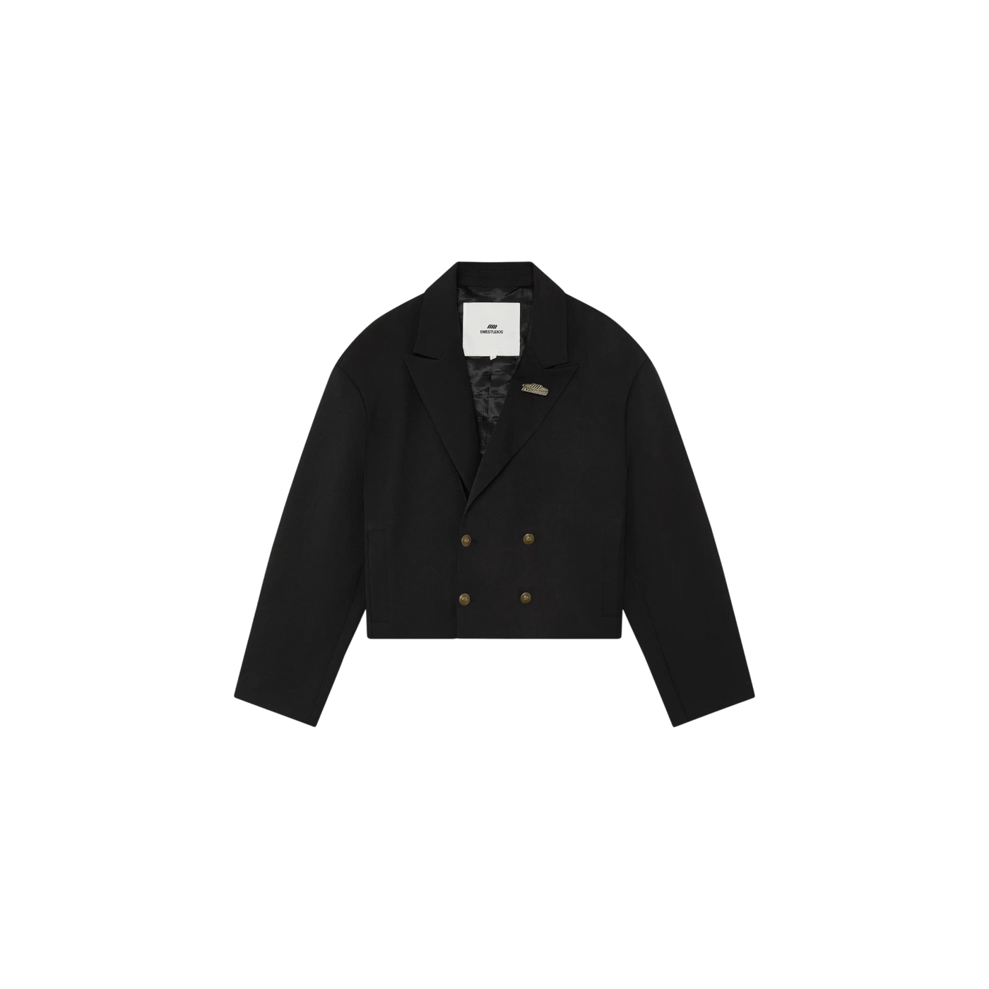 Eme Studios Budgeto Black Blazer