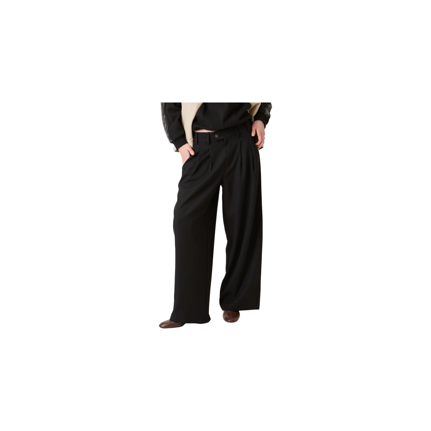 Eme Studios Budgeto Black Tailored Pants