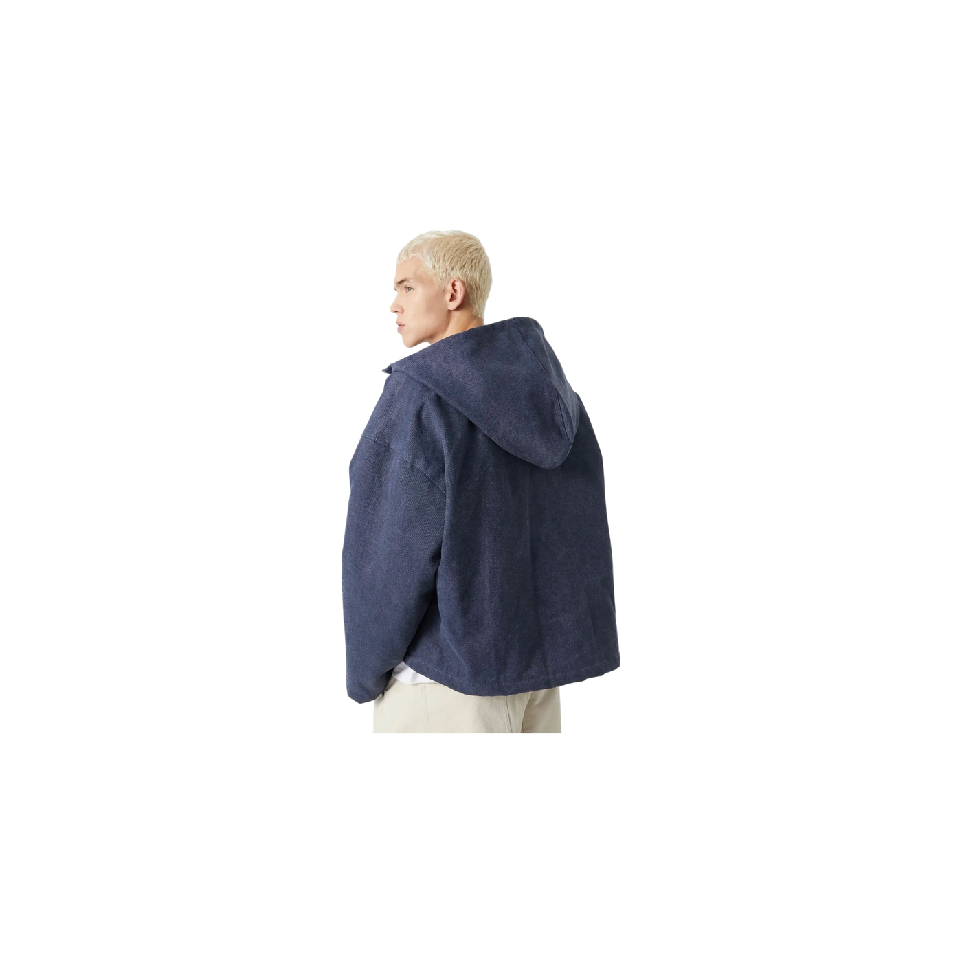 Eme Studios Bulwark Canva Navy Coat