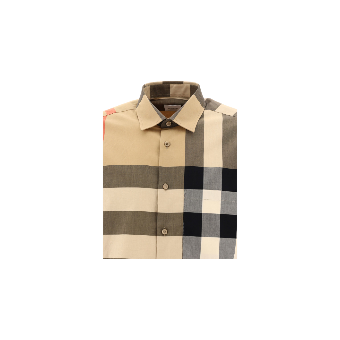 Burberry Checked Button-Up Shirt