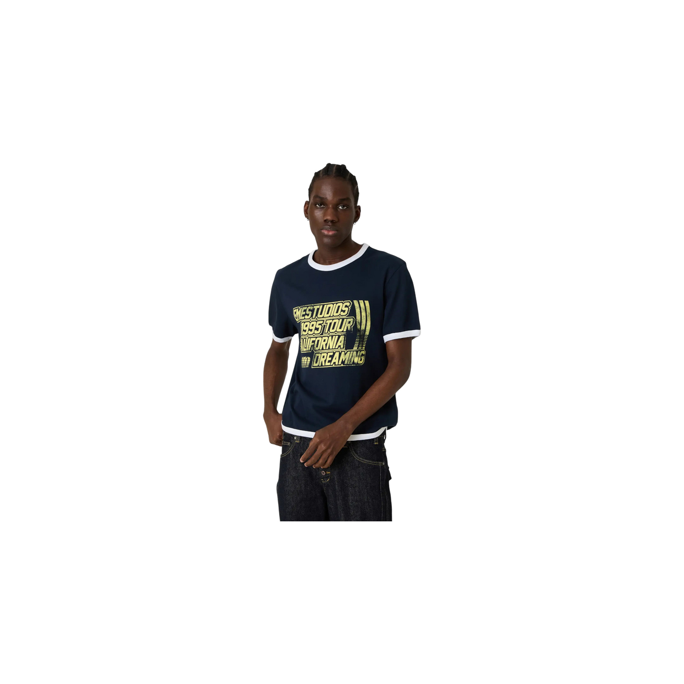 Eme Studios California Navy Oversized T-Shirt