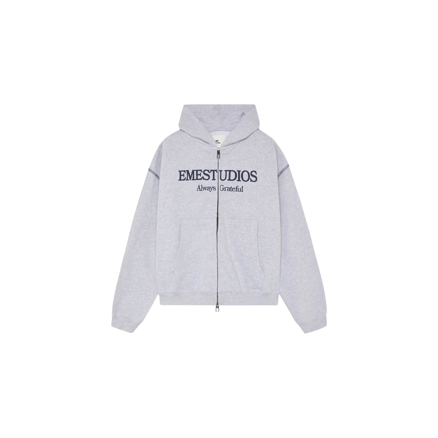Eme Studios Capri Heather Grey Full Zip