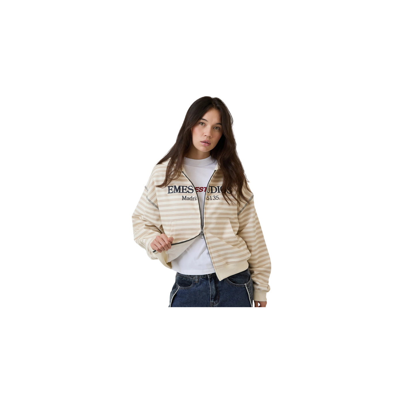 Eme Studios Capri Off Sand Full Zip