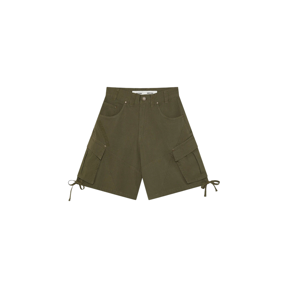 Eme Studios Carrier Olive Cargo Jorts